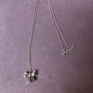 Tiffany & Co Bow Necklace
